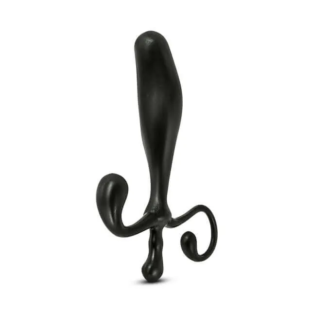 Anal Adventures Prostate Stimulator - Black, Elevate Your P-Spot Pleasure