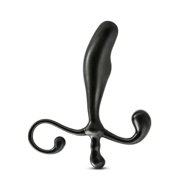 Anal Adventures Prostate Stimulator - Black, Elevate Your P-Spot Pleasure