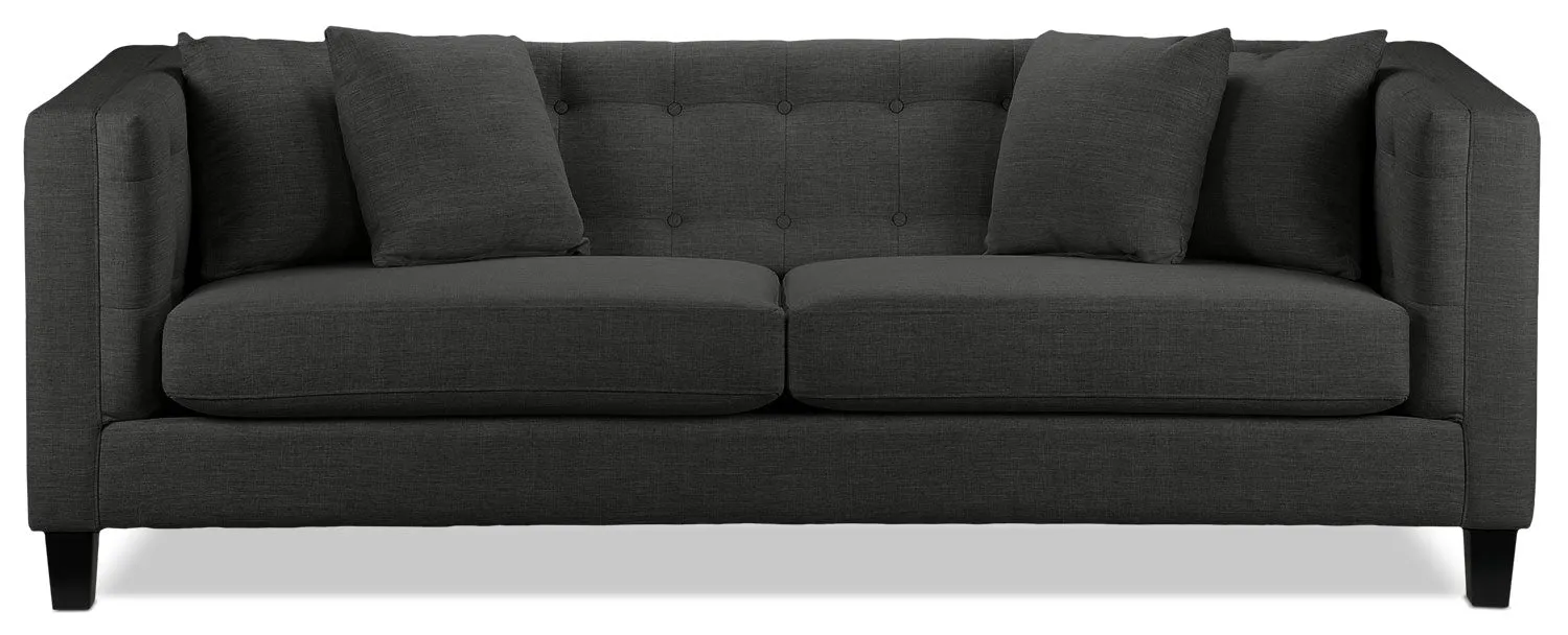 Astin Sofa - Dark Grey