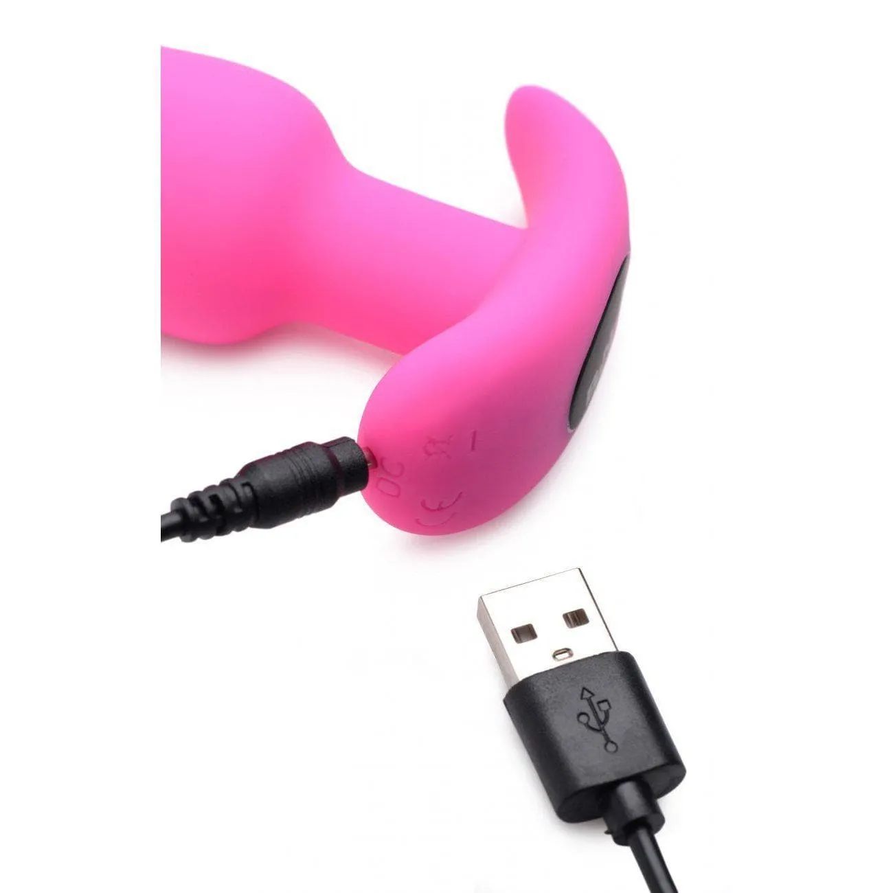 Bang! 21 Function Vibrating Silicone Rechargeable Butt Plug With Remote Control