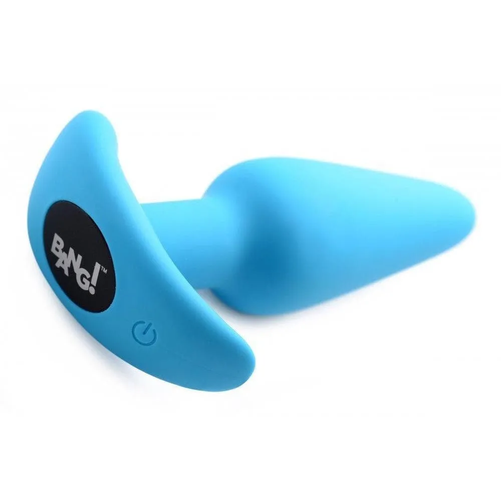 Bang! 21 Function Vibrating Silicone Rechargeable Butt Plug With Remote Control