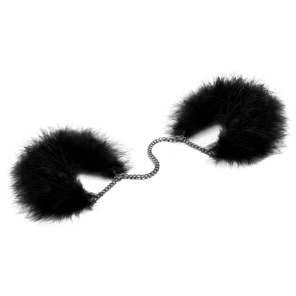 Bijoux Indiscrets Za Za Zu Marabou Feather Handcuffs