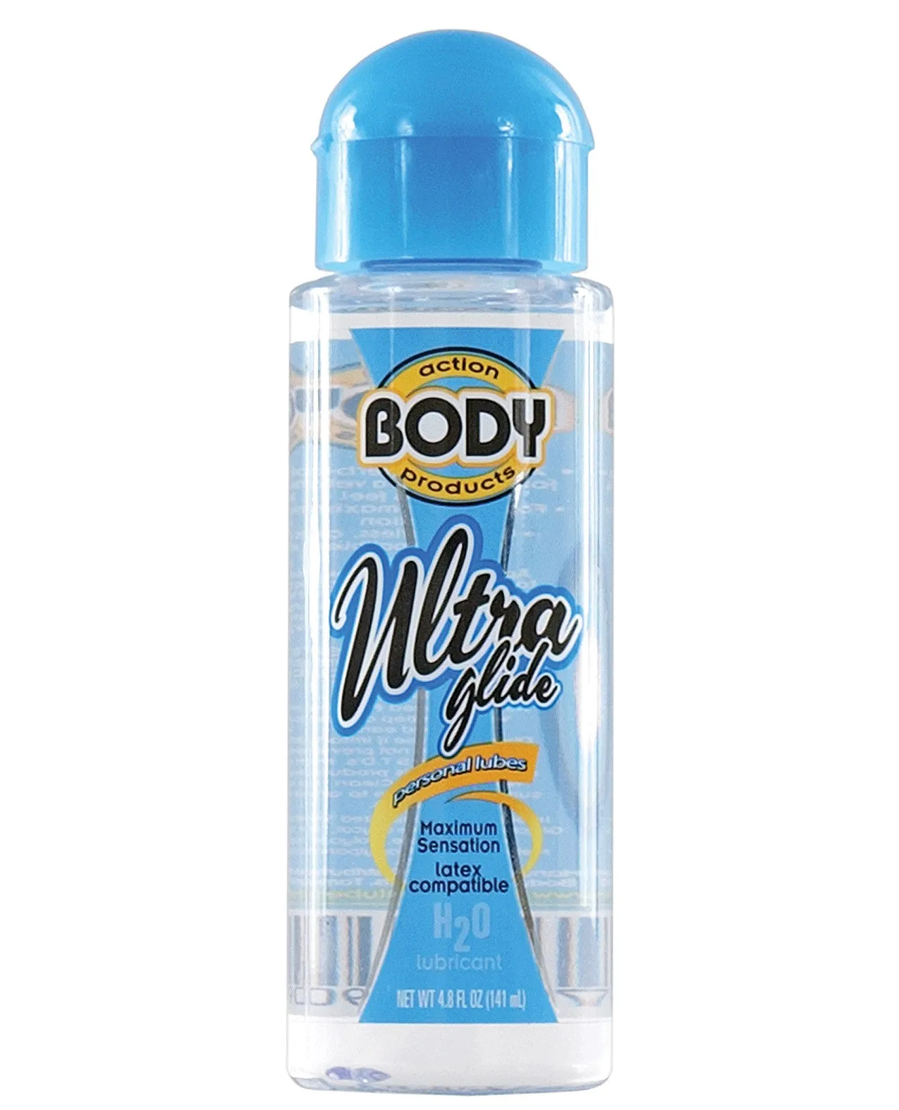 Body Action Ultra Glide Water Based - 4.8 oz Bottle