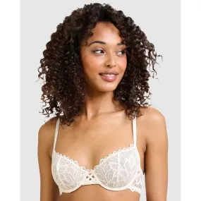 Divine Unlined Wired Lace Balconette Bra