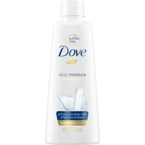 DOVE - Deep Moisture Nourishing Body Wash Travel Size - 3 fl. oz. (88 ml)