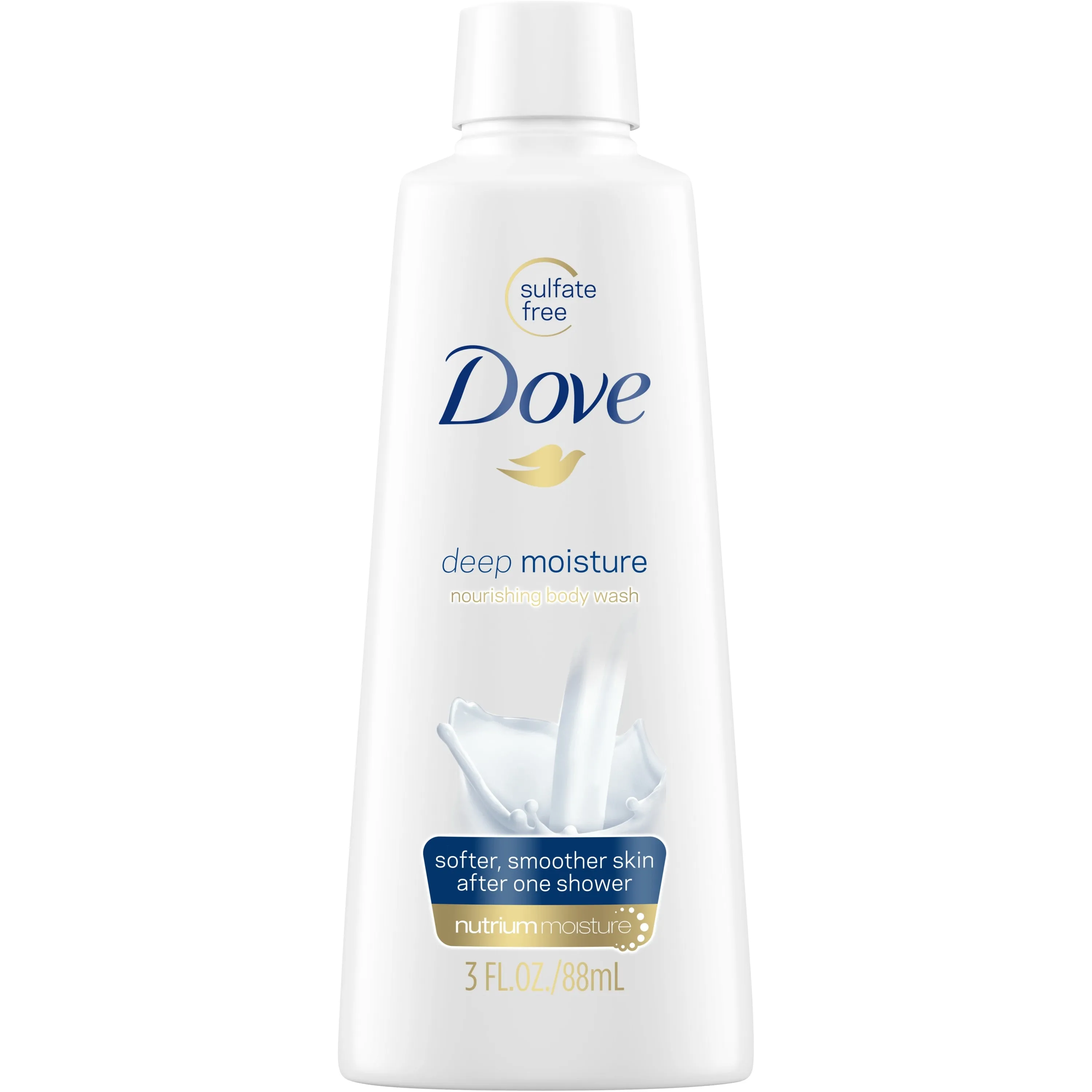 DOVE - Deep Moisture Nourishing Body Wash Travel Size - 3 fl. oz. (88 ml)