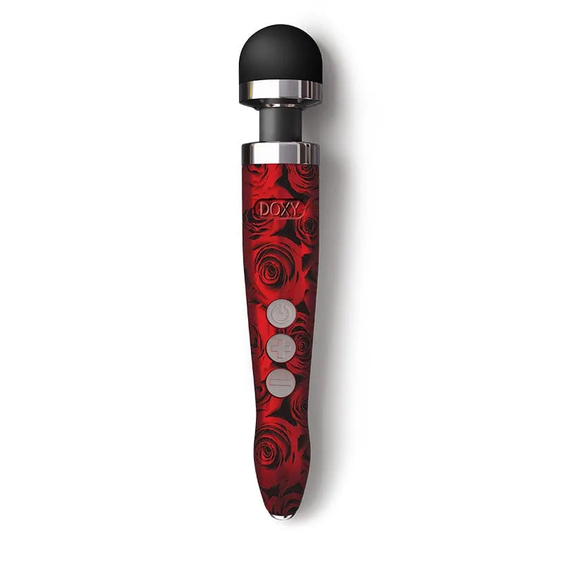 Doxy Die Cast 3 Rechargeable Rose Pattern Limited Edition