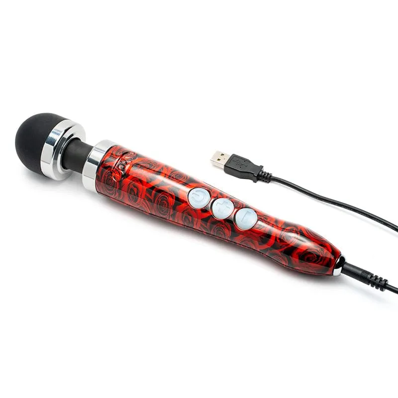 Doxy Die Cast 3 Rechargeable Rose Pattern Limited Edition