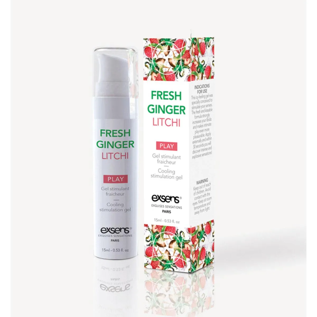 Exsens Arousal Gel 15ml - Ginger Lychee