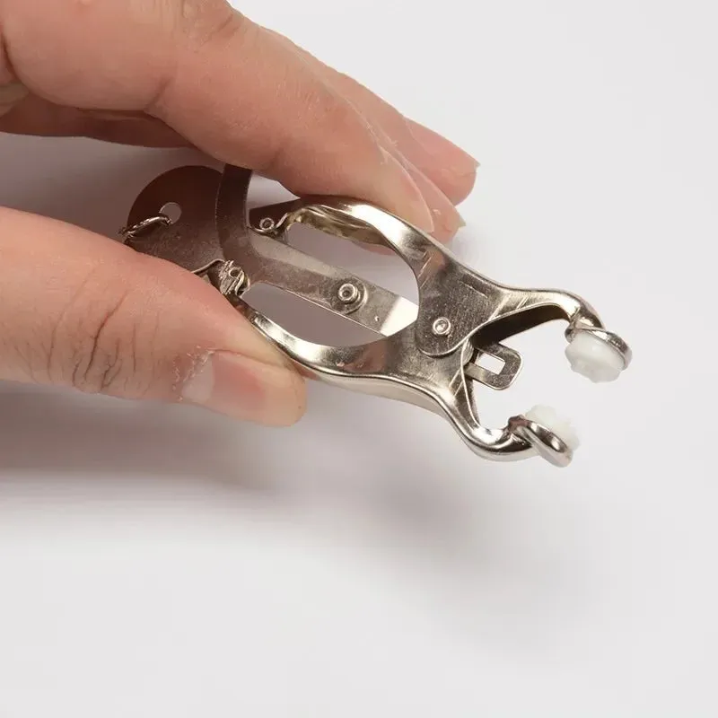 Extreme Pain! Adjustable Stainless Steel Nipple Clamps