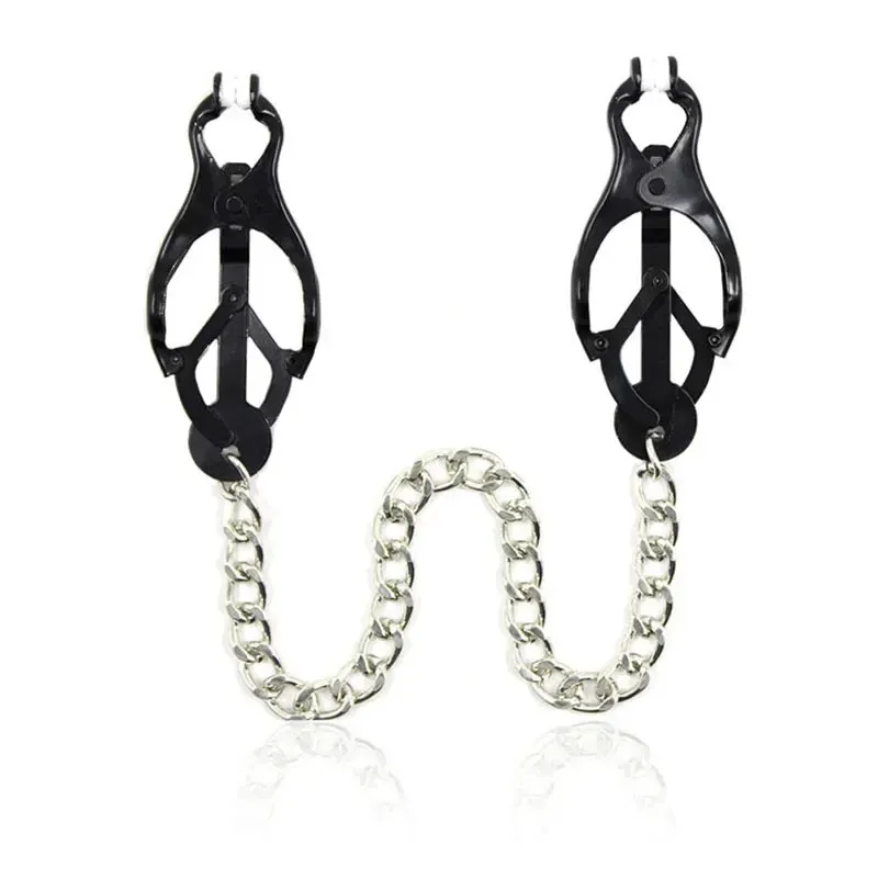 Extreme Pain! Adjustable Stainless Steel Nipple Clamps