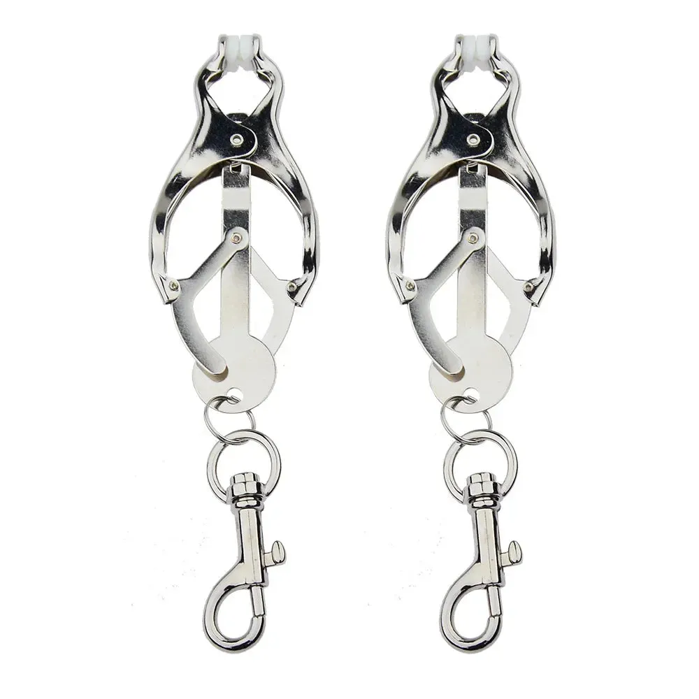 Extreme Pain! Adjustable Stainless Steel Nipple Clamps