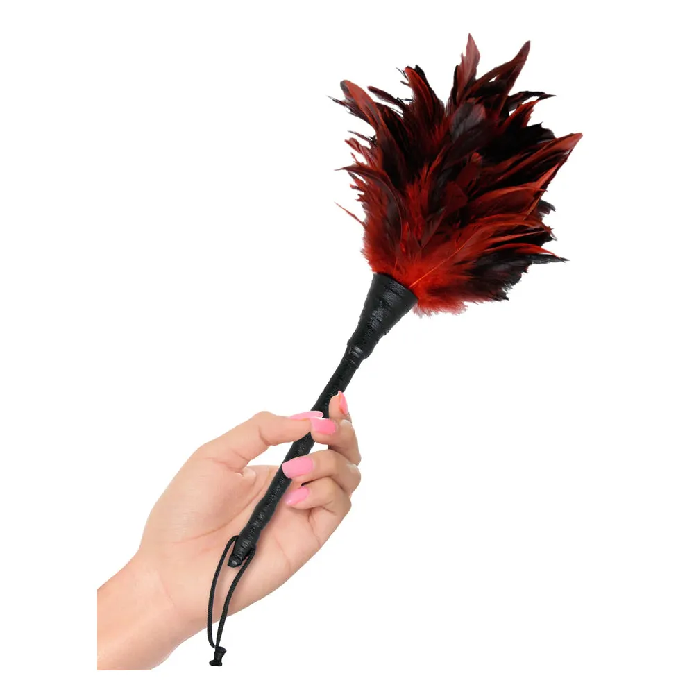 Fetish Fantasy Series Frisky Feather Duster Red