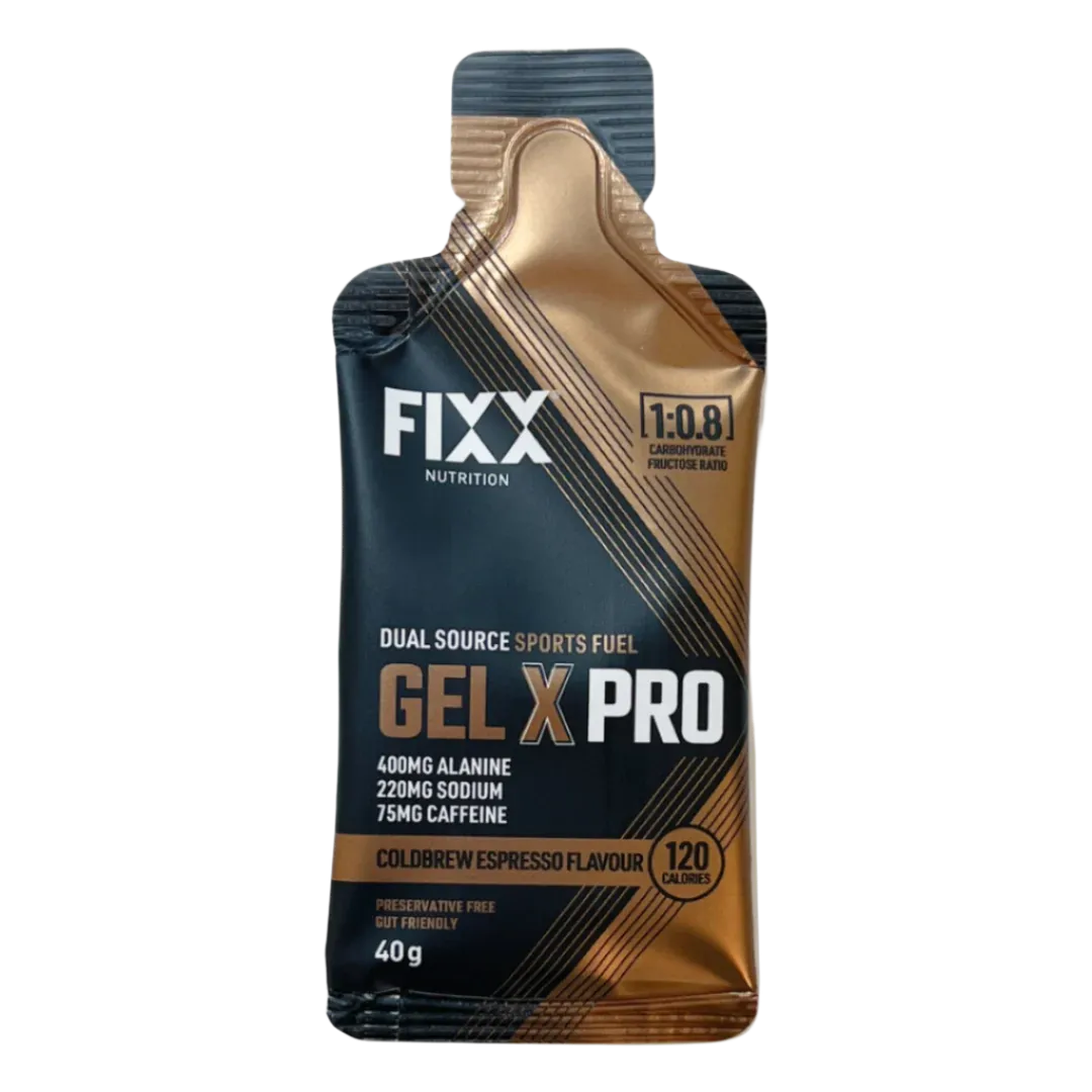 Fixx Nutrition - Gel X Pro - ColdBrew Espresso (with caffeine)