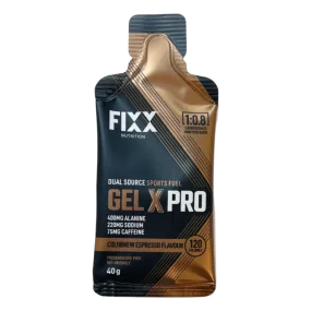 Fixx Nutrition - Gel X Pro - ColdBrew Espresso (with caffeine)