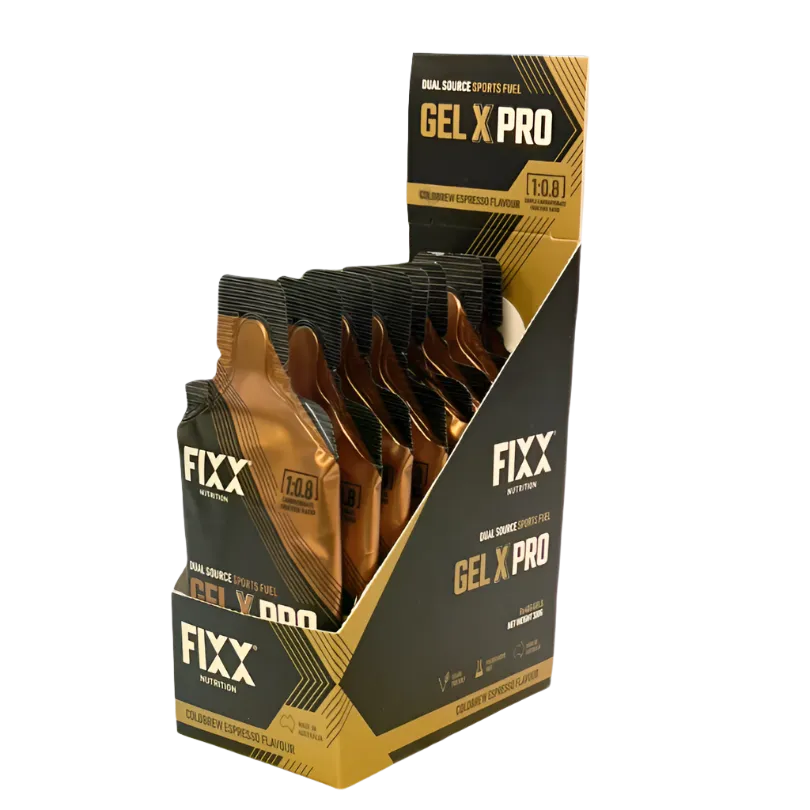 Fixx Nutrition - Gel X Pro - ColdBrew Espresso (with caffeine)