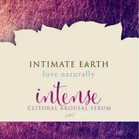 Intimate Earth Intense Clitoral Gel Foil Pack