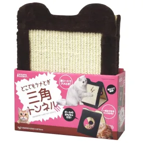 Marukan Cat Scratcher Triangle Tunnel (CT275)