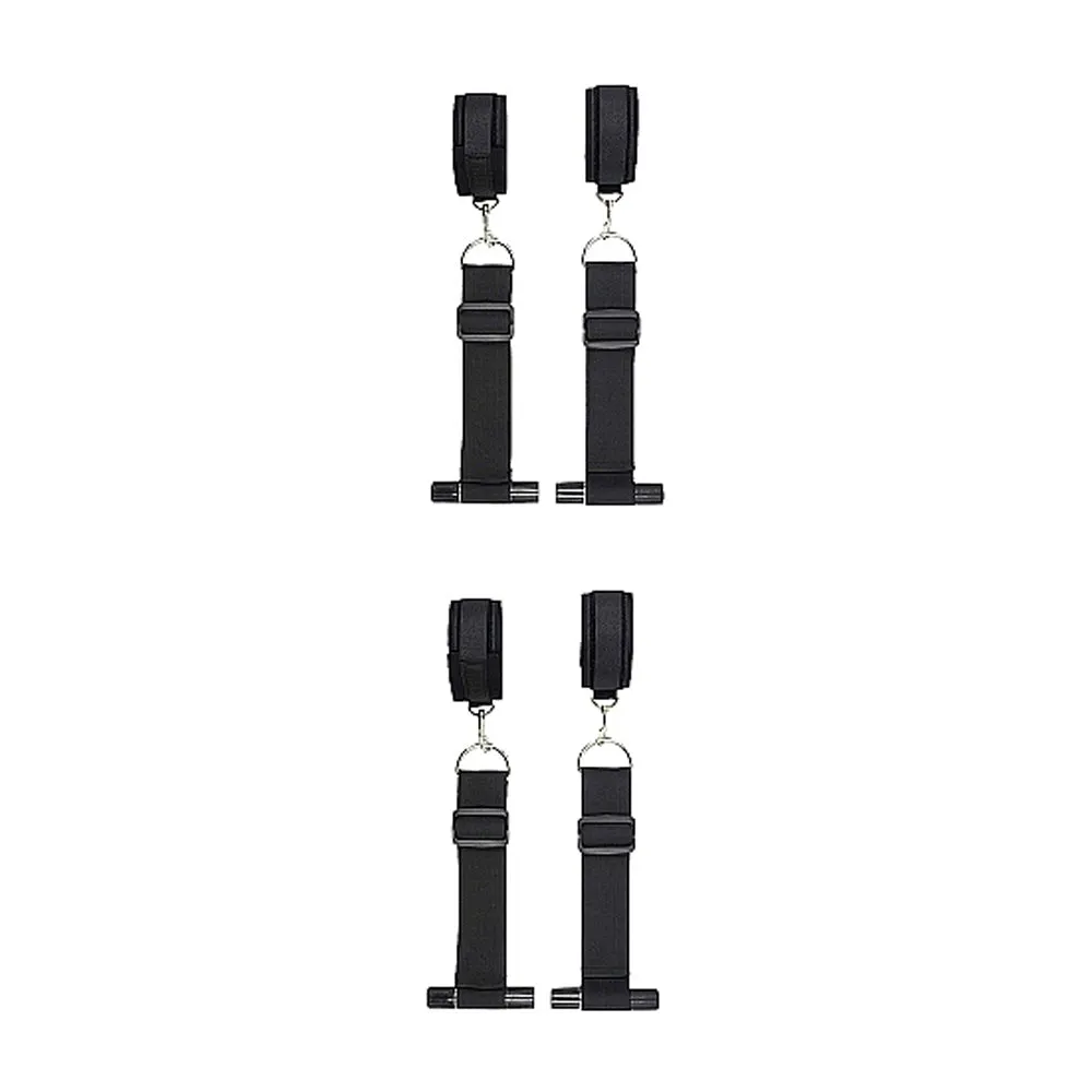 Ouch! Black & White Door Restraint Kit Black