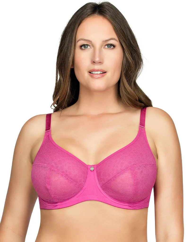 Parfait Enora Minimizer Full Cup Bra Raspberry Pink