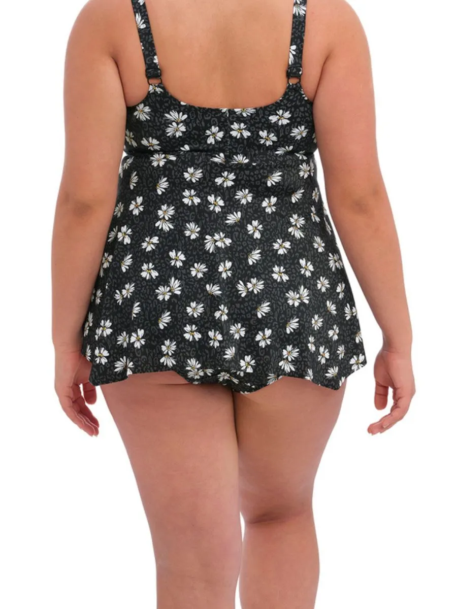 Plain Sailing Tankini - Black Daisy