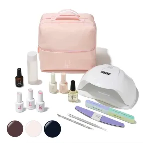 Polished and Poised At-Home Gel Polish Vanity Bag Kit