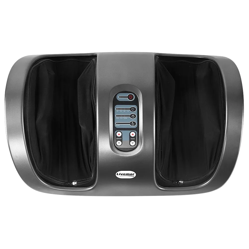 Powerful Electric Shiatsu Foot Massager w/ Roller Kneading - Livemor