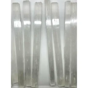 Selenite Wand 10"