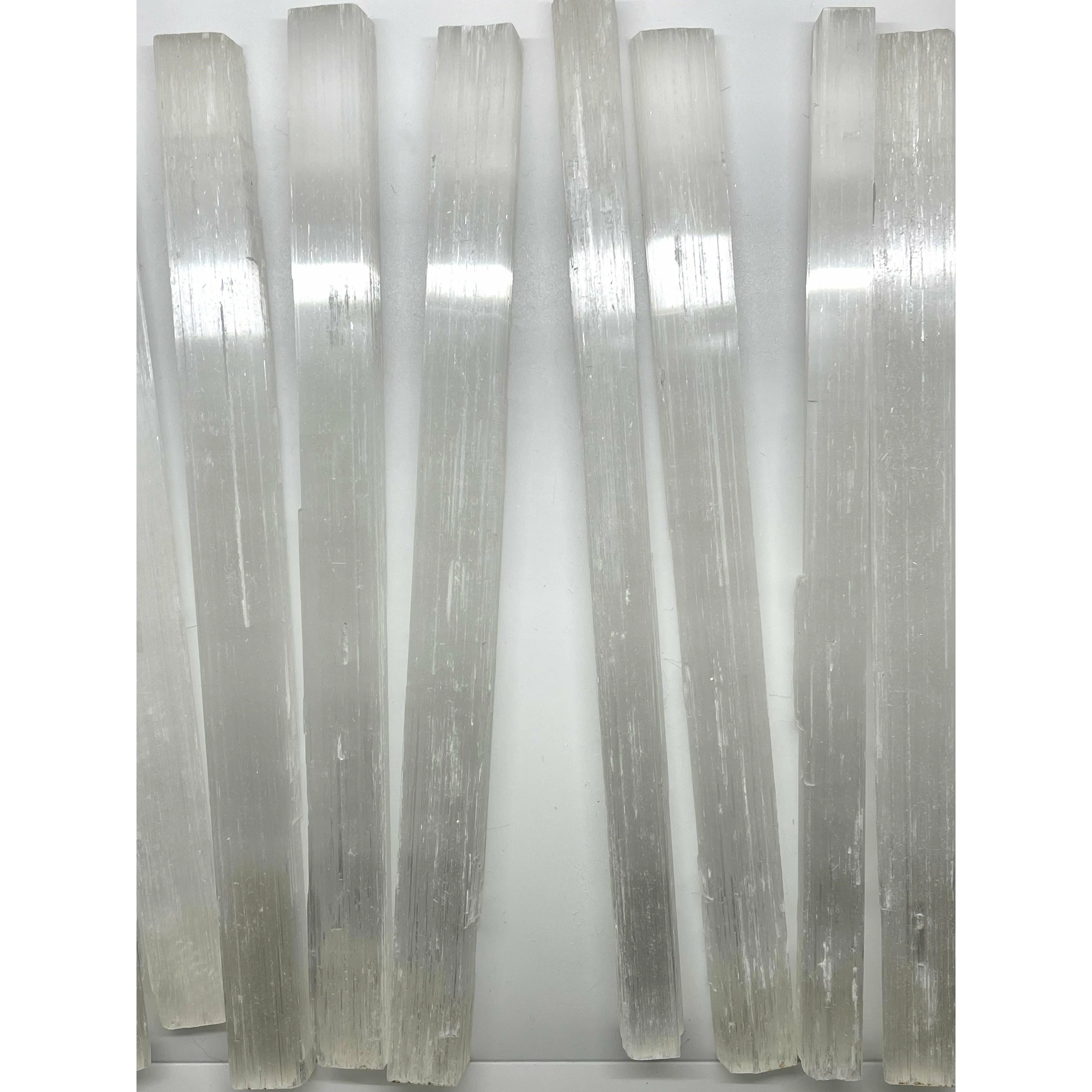 Selenite Wand 10"