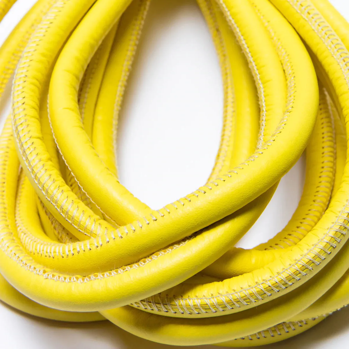 SHIBARI LEATHER ROPE YELLOW BY SIRAINER