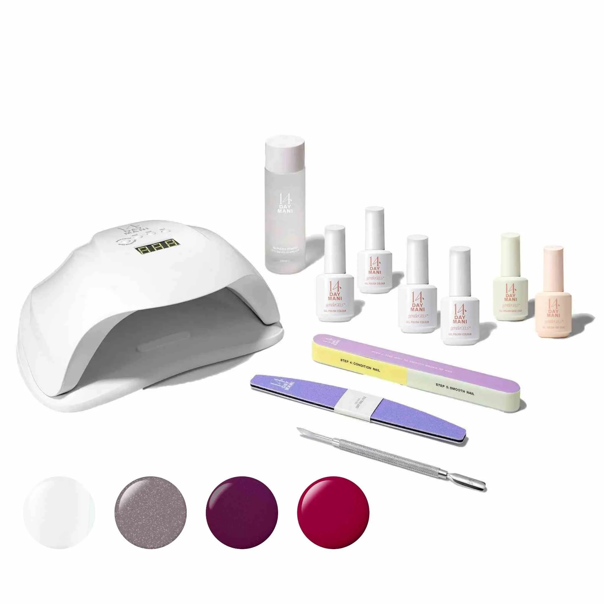 Shimmers and Chrome Hema-Free Gel Polish At-Home Kit