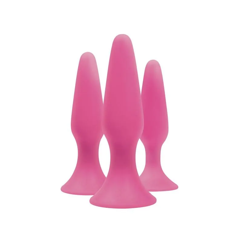 Sliders 3Pc Anal Trainer Kit Pink