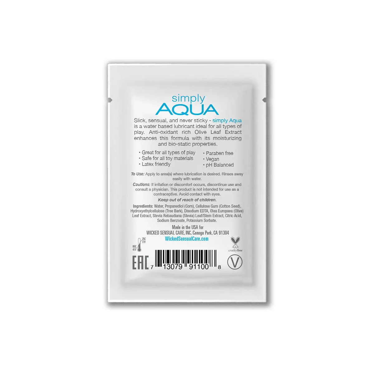 Wicked Simply Aqua Packettes (144)